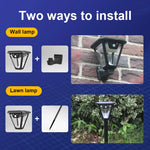 lampe solaire rechargeable led murale capteur mouvement mode usb solar noir moderneextérieur jardin ip65