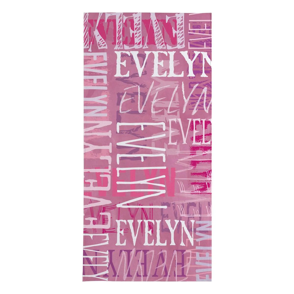 serviette plage grande séchage rapide motif lettres imprimé coton polyester enfant adulte