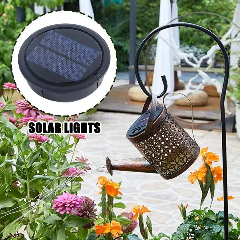 lanternes solaires decoratives jardin suspension panneau solaire led usb charge batterie