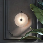 lampe murale moderne marbre blanc éclairage cuisine chambre salle manger led 24v 24m²