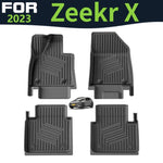 tapis sol voiture noir rayures diagonales moderne protection imperméable facile nettoyer tpe