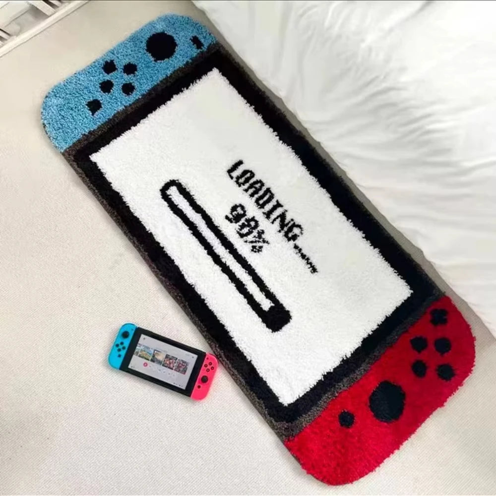 tapis dessin animé personnages marrons welcome barre chargement manette sol intérieur lavable imperméable résistant