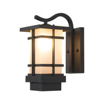 lampe murale moderne rustique couleur noir brun texture bois translucent mur fixe led chambre