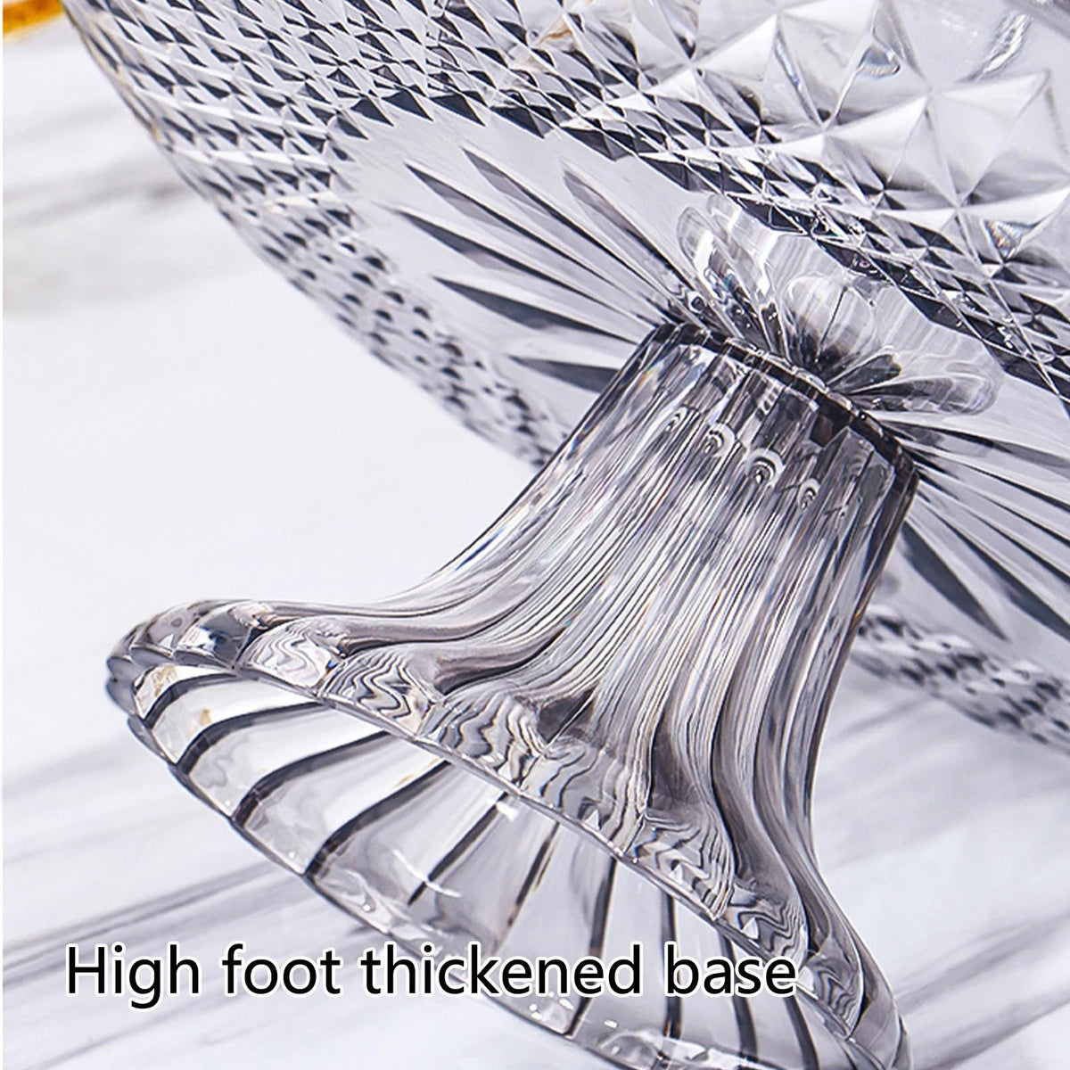 support gateau transparent relief geometrique vis classique grille tailles cupcakes desserts