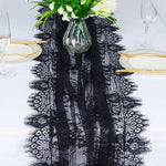 nappe dentelle blanche motifs floraux transparente table manger été romantique chambre décoration intérieure