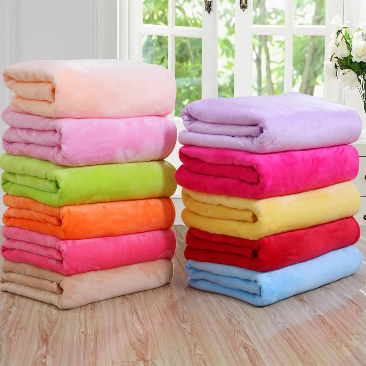 couverture polaire douce peluche unie chaude canapé lit hiver maison confortable