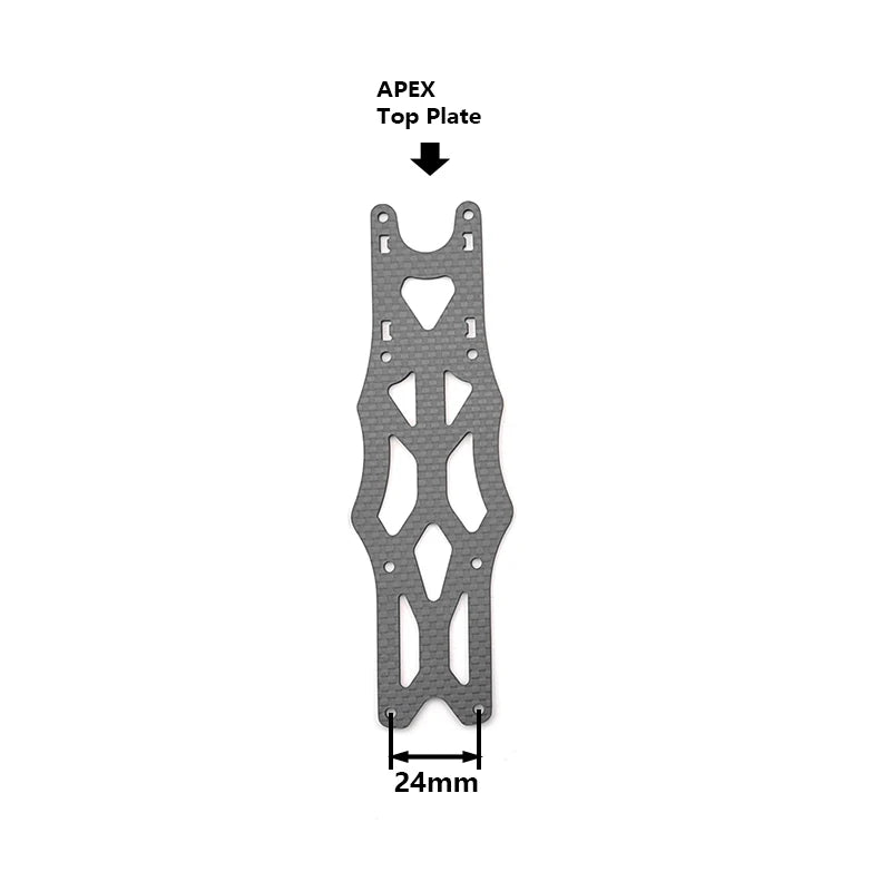 pièces cadre drone fibre carbone gris hélicoptère rc fpv diy moderne technologie