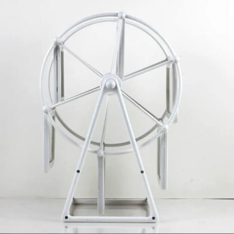 cadre photo grande roue blanc decoratif ludique photos structure base vis assemble maison