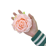 Décoration murale artificielle roses soie classique blanc rose violet romantique