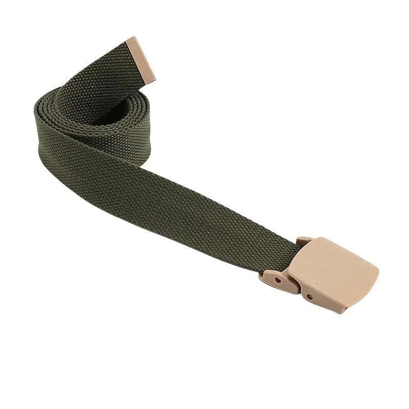 ceintures enfant toile rouge violet bleu clair jaune rose blanc beige