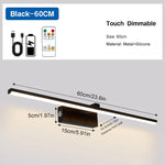 lampe led rechargeable sans fil noir moderne télécommande minimaliste contemporaine
