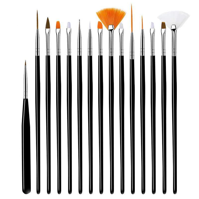 pinceaux outils modelage pâte modeler pâtisserie décoration gâteau plastique couleur assortie