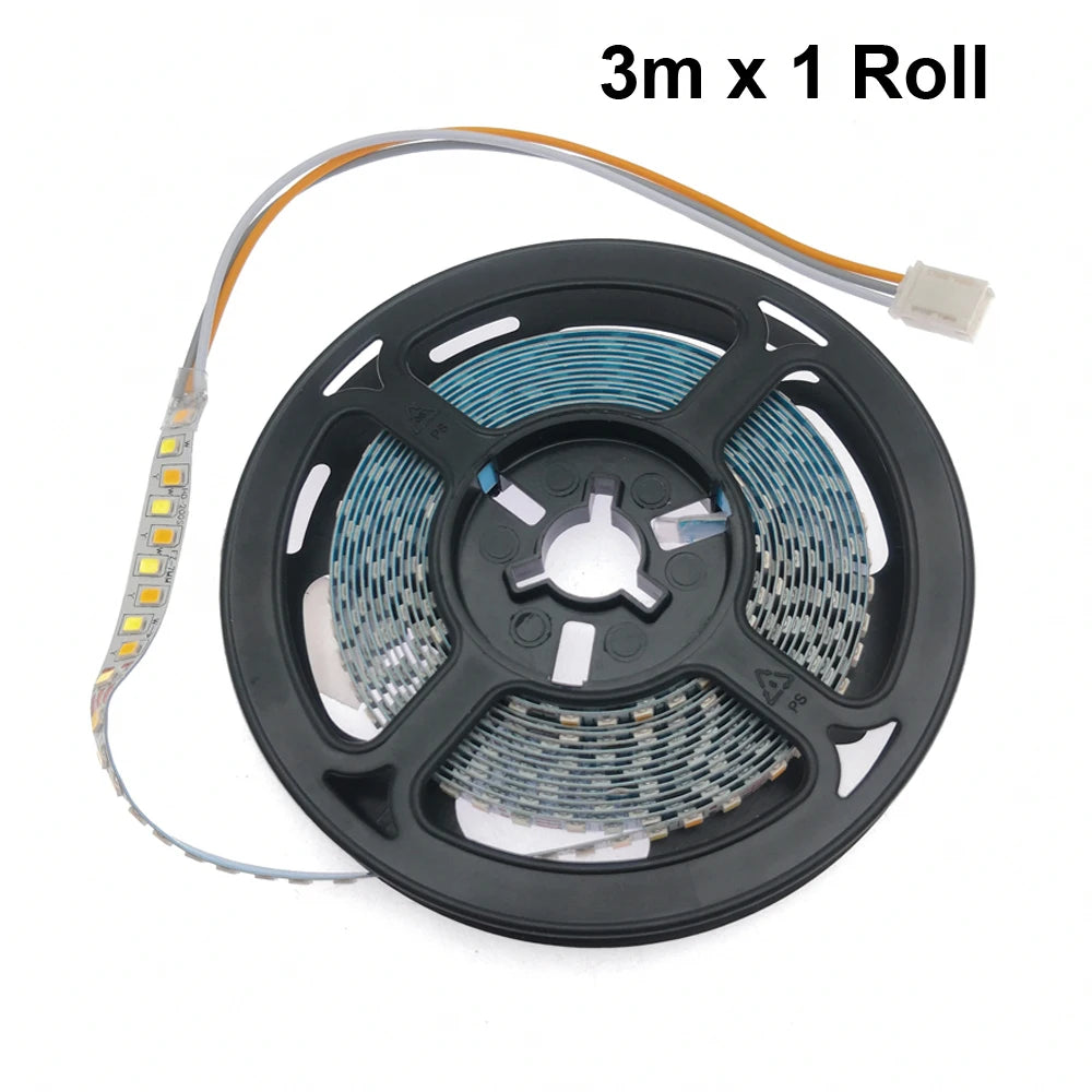 ruban led smd bleu blanc moderne adhésif 200 led mètre 3000k 6500k