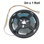 ruban led smd bleu blanc moderne adhésif 200 led mètre 3000k 6500k