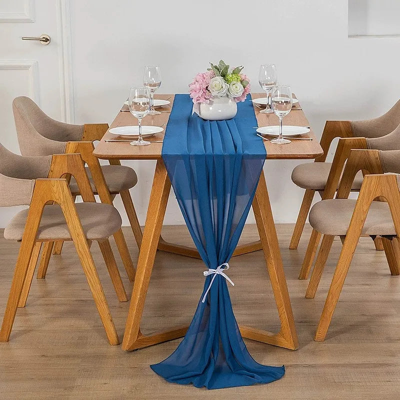 chinois moderne violetclair chemin table fixeruban opacité unimotif mariage fête transparent