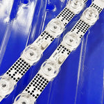 bande led 13 led blanc noir perforations modernes transparentes tcl 50g61 50s525 50s435 50p615