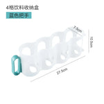organisateur réfrigérateur transparent moderne canettes bouteilles clipser étagère stockage minimalisteporte boisson multifonctionnel