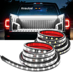 ruban led 150cm noir blanc adhésif moderne interrupteur câbles accessoires fixation 12v étanche