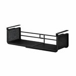 support rangement placards moderne clips grille maille beige noir sans bpa
