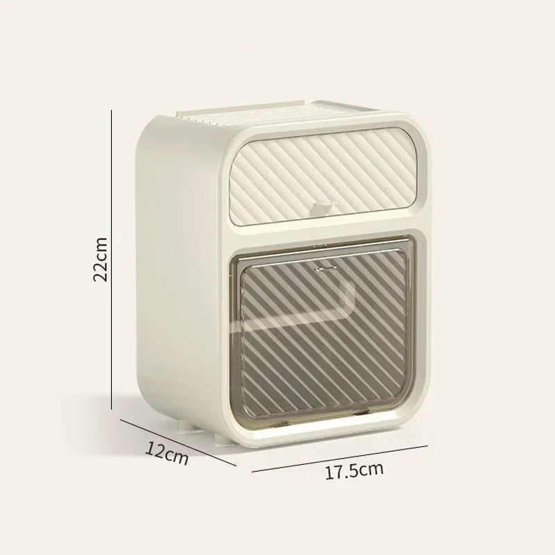 distributeur papier toilette moderne minimaliste adhésif blanc vert grille rétro