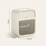 distributeur papier toilette moderne minimaliste adhésif blanc vert grille rétro