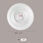 decoratif blanc ornements floraux classique diametre 40cm 50cm 60cm 76cm