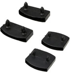 supports barres centrales noirs adhésifs lit moderne plastique plat lisse remplacement pièces cadre