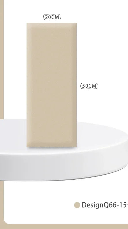tête lit moderne bleu clair rose pâle gris clair beige rectangles horizontaux matériau texturé