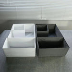 Boîte de rangement pliable avec fermeture éclair pour organisation dressing
