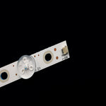 bande lumineuse led blanc moderne certification lignes noires parallèles