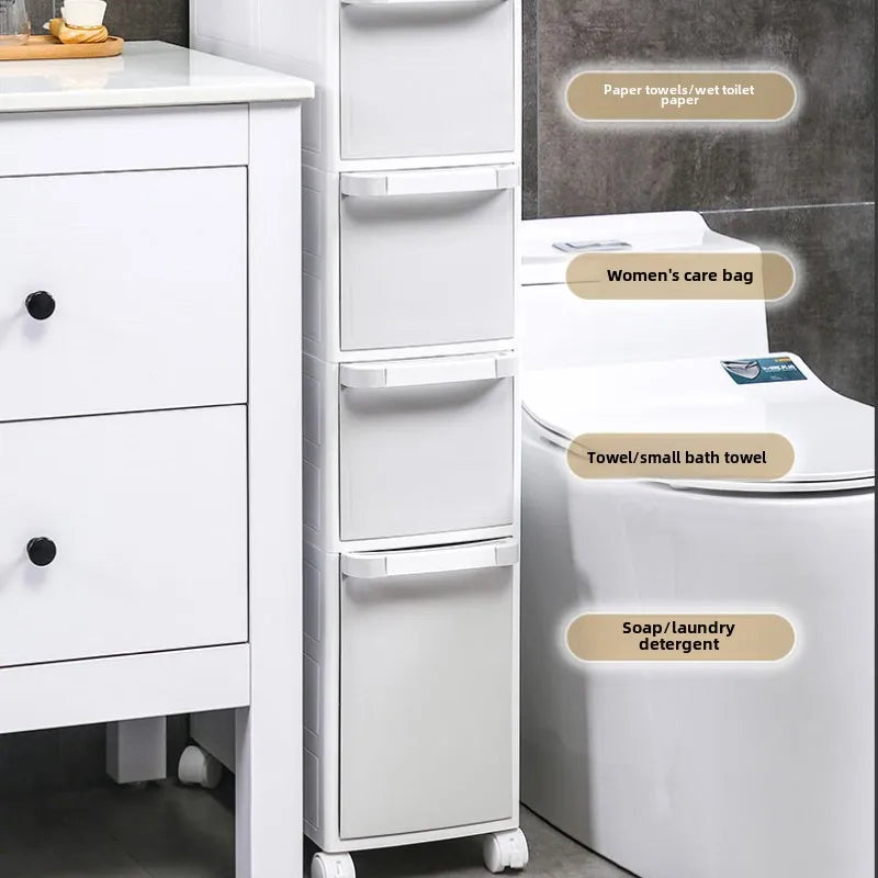 rangement blanc moderne salle bain serviettes papier toilette savon minimaliste