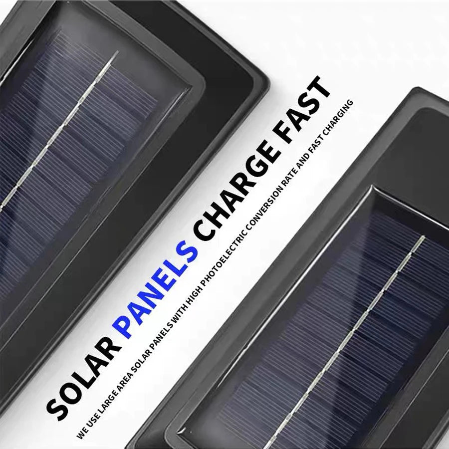 lampe solaire led noir moderne ip65 étanche induction corpo