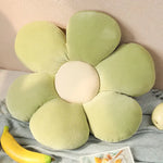 coussin moderne fleuri blanc rose jaune vert rayures horizontales amovible lavable mousse pe coton