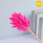 décoration maison bouquets plumes séchées naturelles bleu vert rose orange
