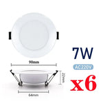 plafonnier led 3w 5w 7w 9w 12w 15w blanc chaud froid moderne chambre cuisine