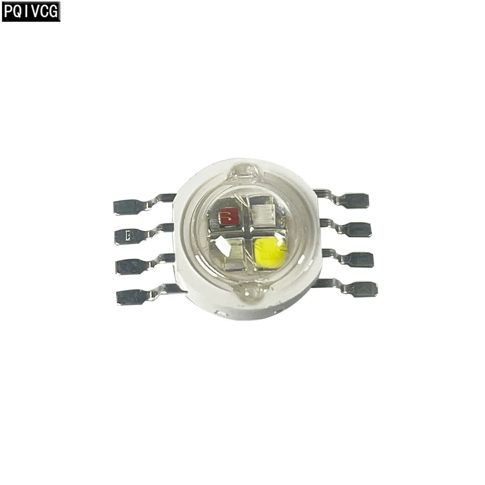lumières scènes professionnelles diodes led rgbw blanc rouge jaune circulaires 12watts autonome dmx effet