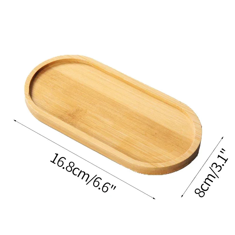 plateau rangement bois moderne assiettes tasses naturel motifs animaux minimaliste écologique