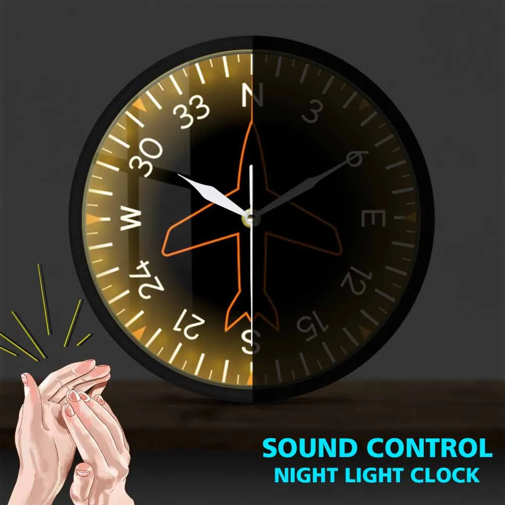Horloge murale silencieuse pour chambre décorative