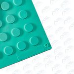kit pinceaux médicaux vert clair surface bosses régulières pratique clips