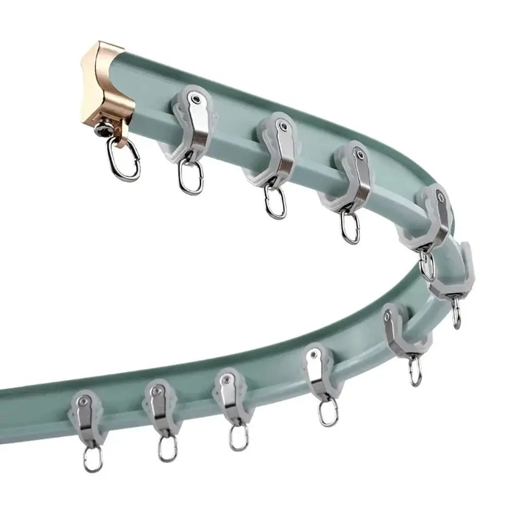 rouleau rideau blanc argenté moderne 10 pièces plastique métal rondelles anneau fixations quincailleries meuble