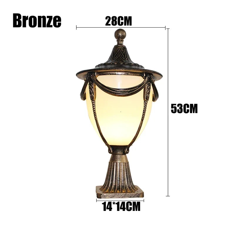 lampe sol or vintage abat jour noir texture métallique motifs floraux ip65 led
