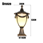 lampe sol or vintage abat jour noir texture métallique motifs floraux ip65 led