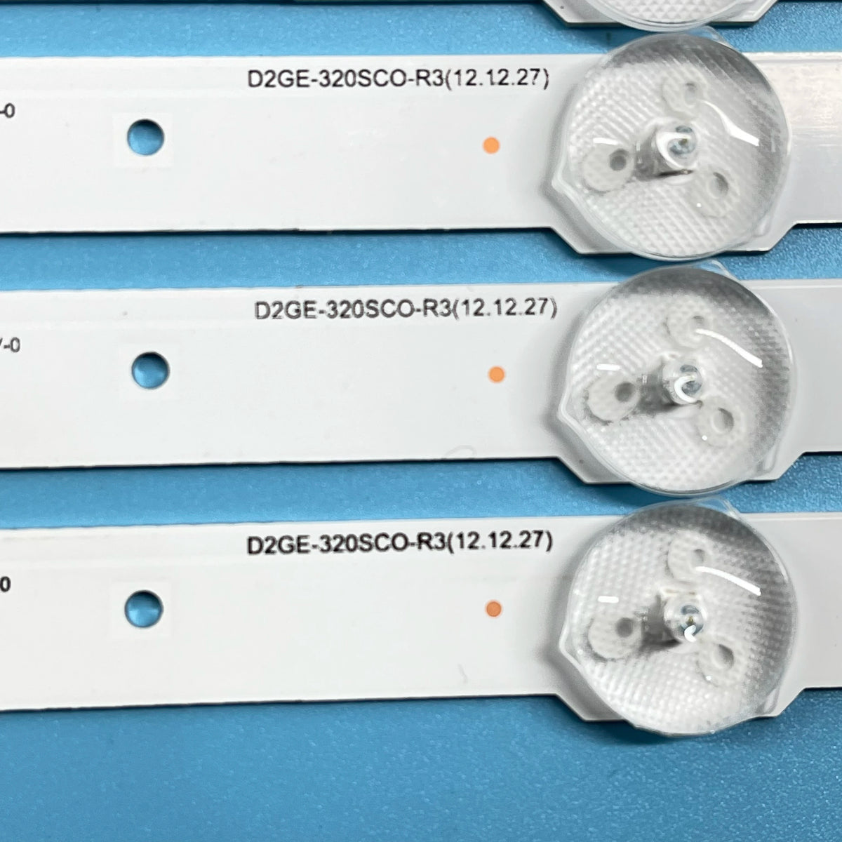 bande led rétro éclairage blanc moderne 650mm g9 connecteurs télévision led strip alta luminosité