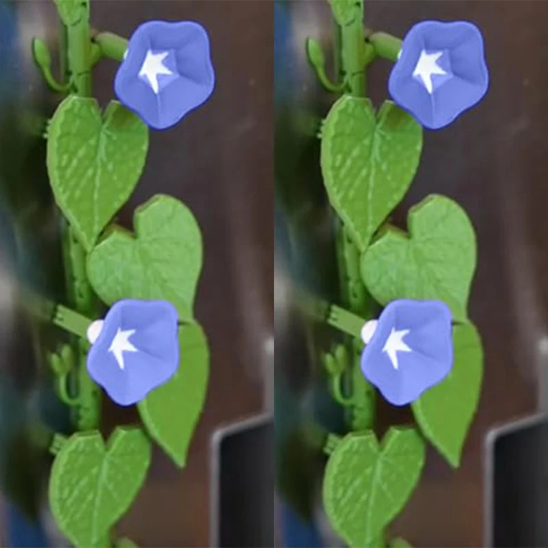 magnétiques réfrigérateur décoratifs floral feuilles fleurs bleu rose vert étoiles
