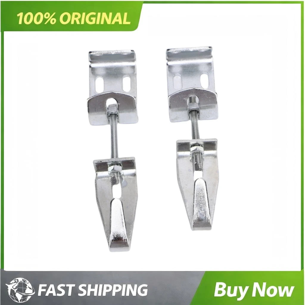 supports clips métalliques argentés lisses industriels vis tableaux miroirs objets art fixations robustes
