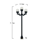 lampe miniature artificielle noire décoration maison bricolage artisanal classique moderne chambre