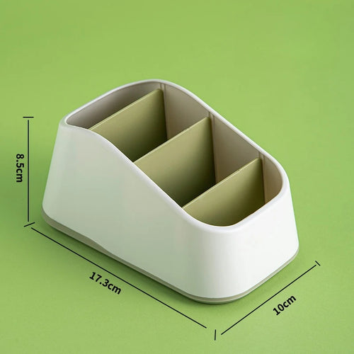 organisateur rangement moderne beige vert clair quatre niveaux respectueux environnement