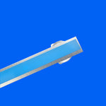ruban led blanc moderne lumières plat lisse opaques télévision encastrables