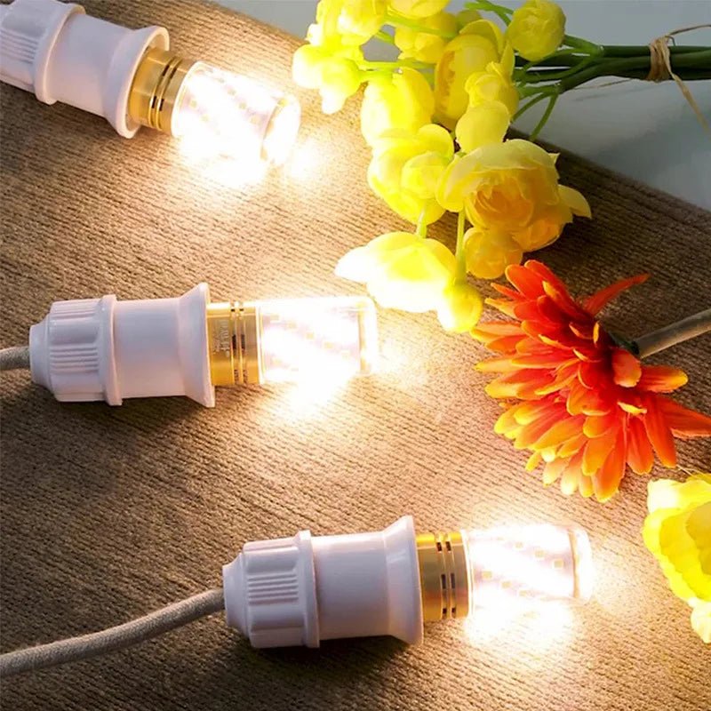 ampoule led culot e27 moderne blanche dorée carrés décoratifs lumière chaude blanc neutre