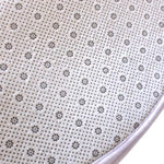 tapis rond personnalisable noir antidérapant imperméable intérieur extérieur 100cm 120cm